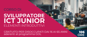 Corso GOL – SVILUPPATORE ICT JUNIOR: elementi introduttivi