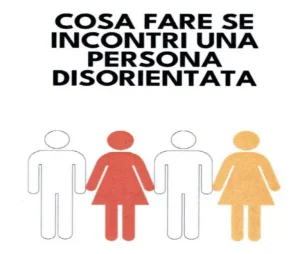 COSA FARE SE INCONTRI UNA PERSONA DISORIENTATA