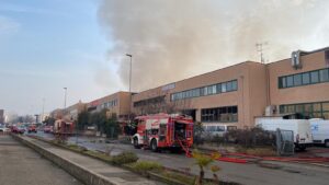 Incendio, risultati analisi ARPA